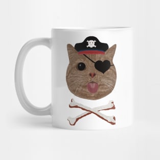 Pirate cat Mug